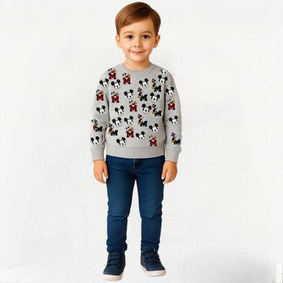 Mimmy Kids Full Sleeve Printed Boys Sweatshirt
