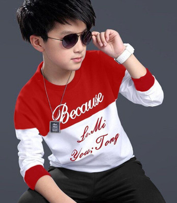 Born Fit Full Sleeve Printed Boys Sweatshirt