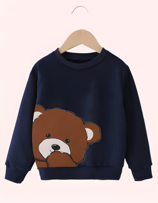 toystshirt Full Sleeve Printed Baby Boys & Baby Girls Sweatshirt