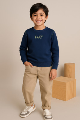 TALES & STORIES Full Sleeve Printed Boys Sweatshirt