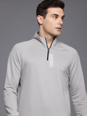 HRX by Hrithik Roshan Full Sleeve Solid Men Sweatshirt