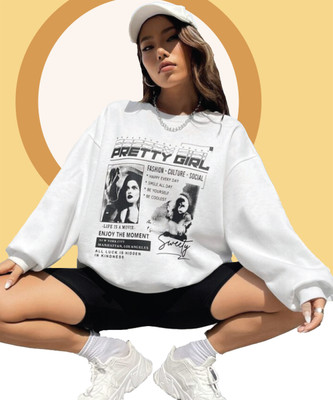 METRONAUT Full Sleeve Printed Women Sweatshirt