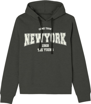 FASHA Full Sleeve Printed Women Sweatshirt