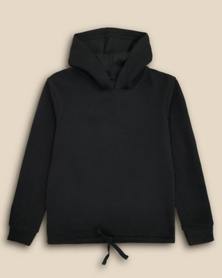kidsville Full Sleeve Solid Girls Sweatshirt