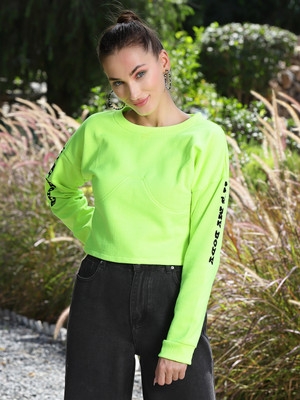 ATHENA Full Sleeve Printed Women Sweatshirt