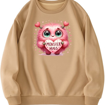 Ericia Full Sleeve Graphic Print Women Sweatshirt