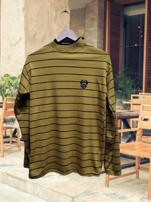 TIKI TEES HUB Full Sleeve Striped Men Sweatshirt