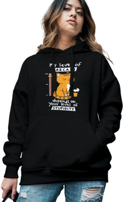 Arispo Full Sleeve Graphic Print Women Sweatshirt