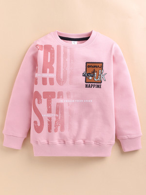 Ginie Full Sleeve Graphic Print Boys Sweatshirt