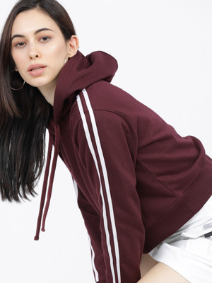 Tokyo Talkies Full Sleeve Solid Women Sweatshirt