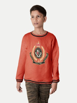 Rad prix Full Sleeve Solid Boys Sweatshirt