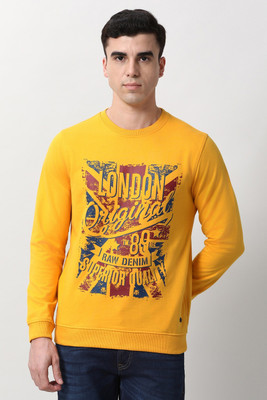 PETER ENGLAND Full Sleeve Printed Men Sweatshirt