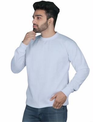 NVA Quality Full Sleeve Solid Men Sweatshirt
