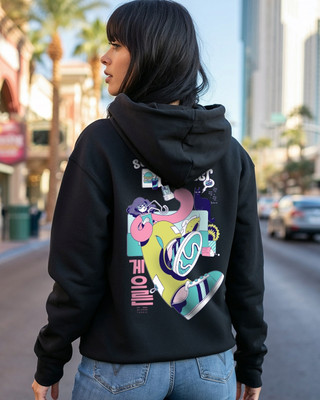 BEWAKOOF Full Sleeve Graphic Print Women Sweatshirt