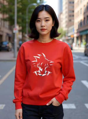 flyind Full Sleeve Printed Men & Women Sweatshirt