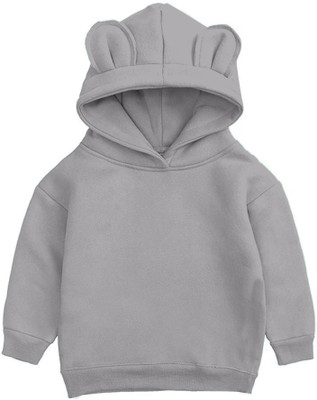 JK Creation Full Sleeve Self Design Boys & Girls Sweatshirt