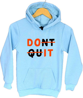 VIZCON HUB Full Sleeve Solid Boys & Girls Sweatshirt