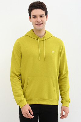 Allen Solly Full Sleeve Solid Men Sweatshirt