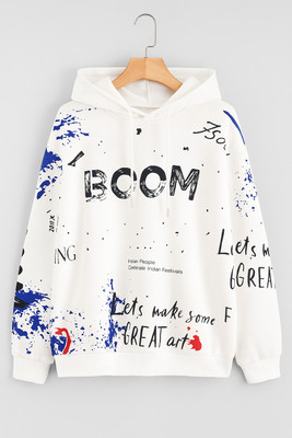 GEEZY Full Sleeve Self Design Men Sweatshirt