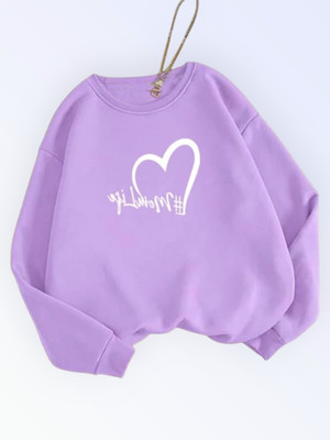 Draxstar Premi Full Sleeve Printed Women Sweatshirt