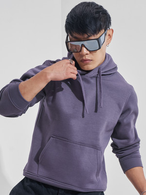 HIGHLANDER Full Sleeve Solid Men Sweatshirt