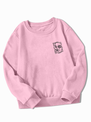 HK CREATION Full Sleeve Printed Women Sweatshirt