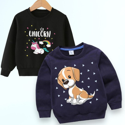 psv fashion Full Sleeve Printed Baby Boys & Baby Girls Sweatshirt