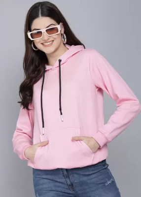 Timyka Full Sleeve Solid Women Sweatshirt