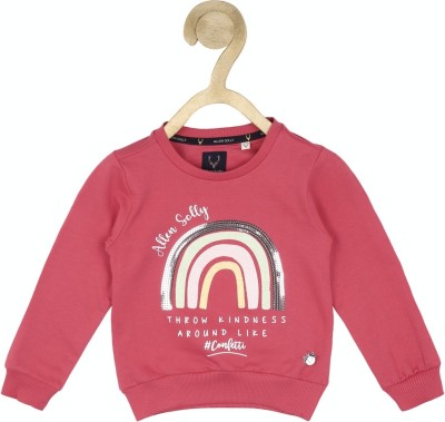 Allen Solly Full Sleeve Printed Girls Sweatshirt