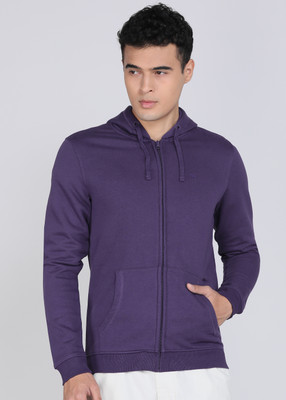 PETER ENGLAND Full Sleeve Solid Men Sweatshirt