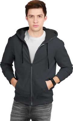 fanideaz Full Sleeve Solid Men Sweatshirt