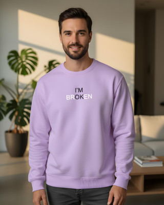 flyind Full Sleeve Printed Men Sweatshirt