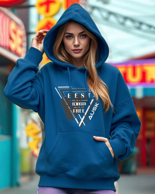 AUSK Full Sleeve Printed Women Sweatshirt
