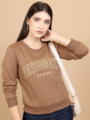 Tokyo Talkies Full Sleeve Printed Women Sweatshirt