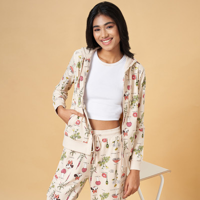 Honey By Pantaloons Full Sleeve Printed Women Sweatshirt