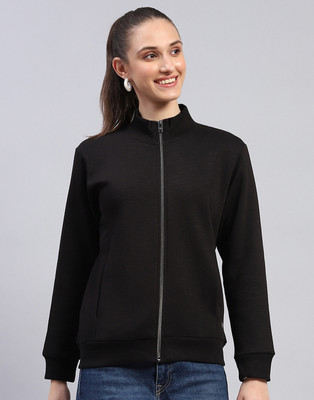 MONTE CARLO Full Sleeve Solid Women Sweatshirt