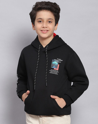 MONTE CARLO Full Sleeve Printed Boys Sweatshirt