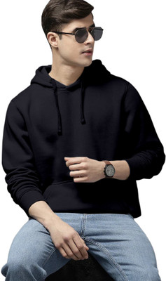 CLINSY FASHION Full Sleeve Solid Men Sweatshirt