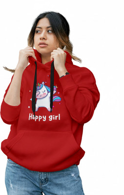 Arispo Full Sleeve Graphic Print, Printed Women Sweatshirt