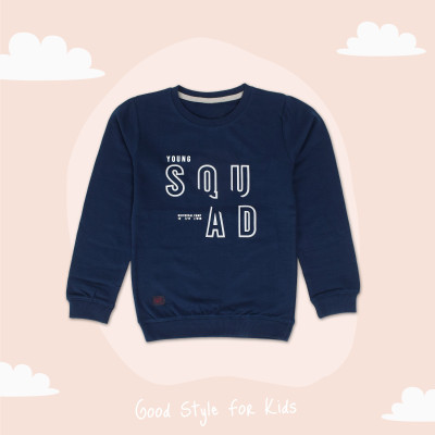 Color Hunt Full Sleeve Printed Boys Sweatshirt