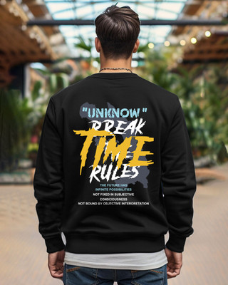Afams Full Sleeve Graphic Print Men Sweatshirt