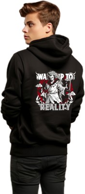 Be Crazy Full Sleeve Graphic Print Men Sweatshirt