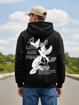 HouseOfCommon Full Sleeve Graphic Print Men Reversible Sweatshirt