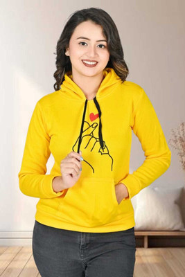 Hgwart Full Sleeve Animal Print Women Sweatshirt