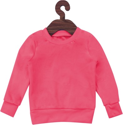 ICABLE Full Sleeve Solid Boys & Girls Sweatshirt