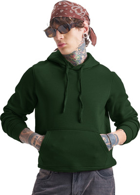 LazyChunks Full Sleeve Solid Men & Women Sweatshirt