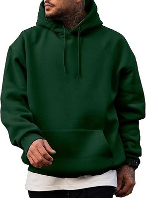Saklana Full Sleeve Solid Men Sweatshirt