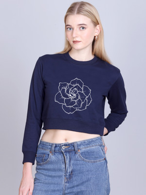 OBAAN Full Sleeve Printed Women Sweatshirt