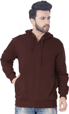 ADBUCKS Full Sleeve Solid Men Sweatshirt