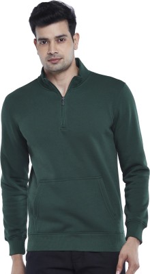 Byford by Pantaloons Full Sleeve Solid Men Sweatshirt